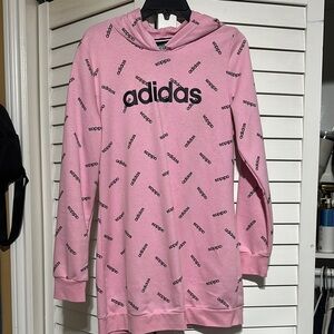 Adidas Pink Women's Sweater Medium